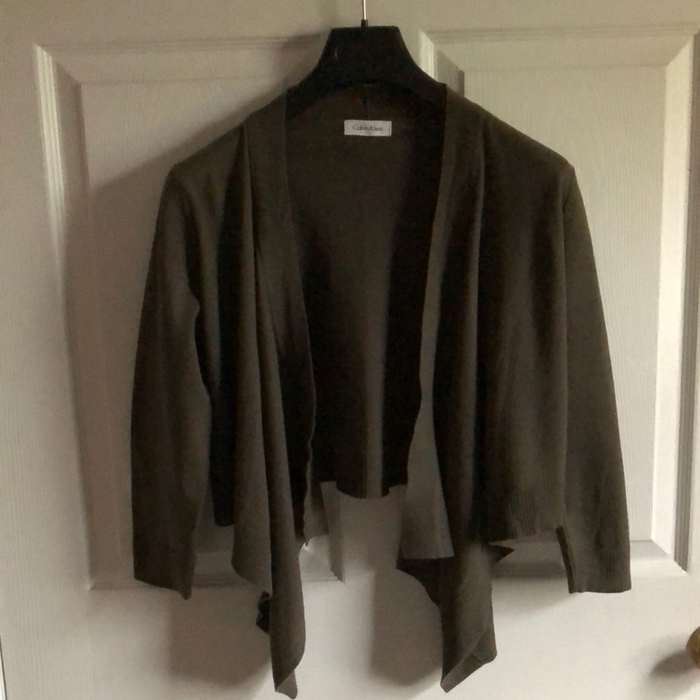 Calvin Klein cardigan!